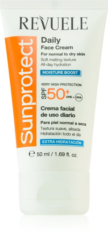 Revuele Sunprotect Moisture Boost crema de zi hidratanta SPF 50+ 50 ml