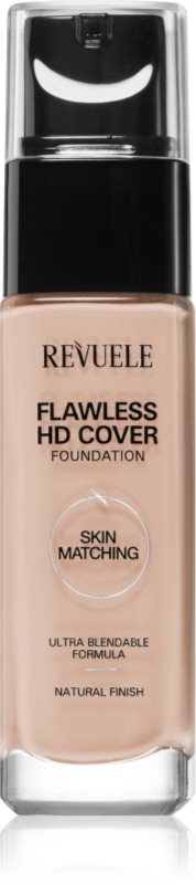 Revuele Flawless HD Cover Foundation make-up cu textura usoara pentru look perfect culoare 03 Beige 33 ml