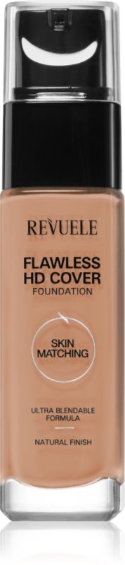 Revuele Flawless HD Cover Foundation make-up cu textura usoara pentru look perfect culoare 03 Beige 33 ml