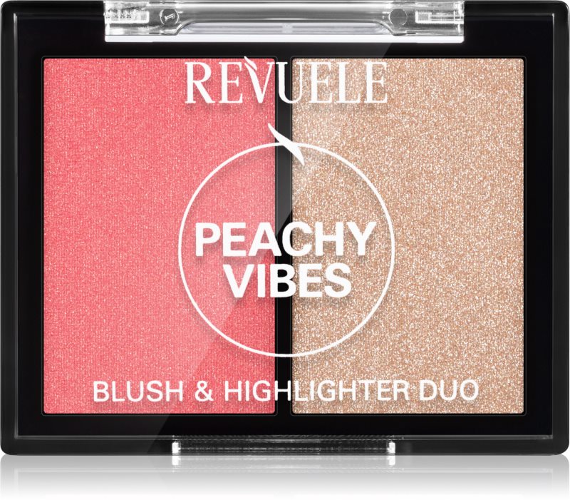 Revuele Blush & Highlighter Duo blush pentru iluminare