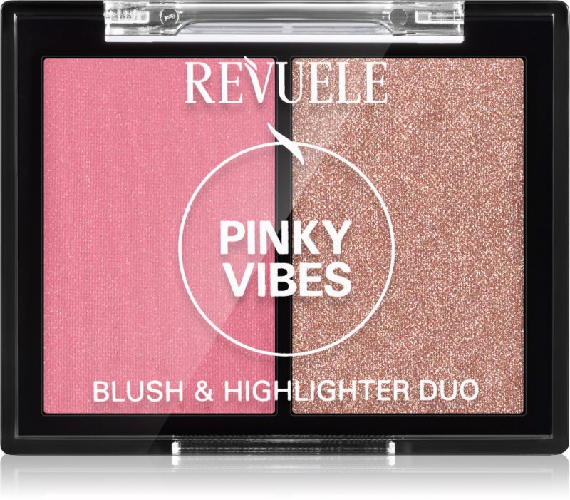 Revuele Blush & Highlighter Duo blush pentru iluminare