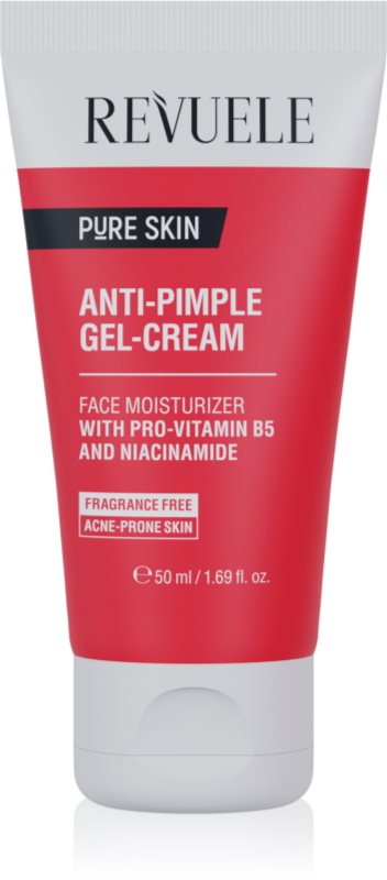 Revuele Pure Skin Anti-Pimple crema hidratanta usoara pentru ten acneic 50 ml