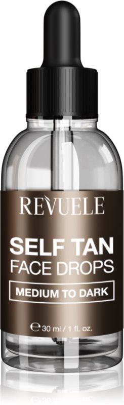 Revuele Paradise Bronze Self Tan Face Drops picaturi pentru bronzare faciale