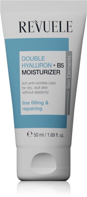 Revuele Double Hyaluron + B5 Moisturizer crema hidratanta si emolienta antirid 50 ml