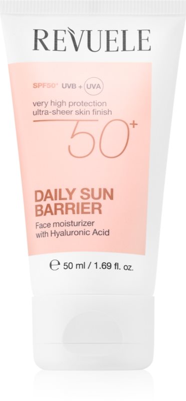 Revuele Daily Sun Barrier SPF 50+ crema de fata hidratanta SPF 50+ 50 ml