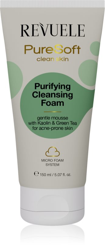 Revuele PureSoft Clean Skin Spuma curatare intensa. pentru pielea problematica 150 ml