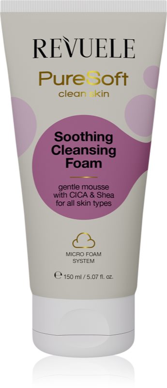 Revuele PureSoft Clean Skin spuma de curatare cu efect calmant 150 ml