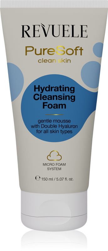 Revuele PureSoft Clean Skin crema hidratanta pentru curatare faciale 150 ml