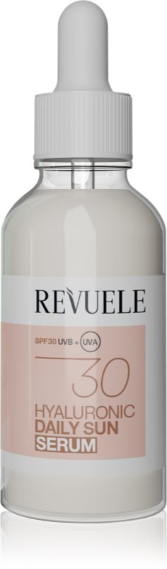 Revuele Daily Sun Hyaluronic Sun Serum SPF 30 ser protector cu efect de hidratare SPF 30 30 ml