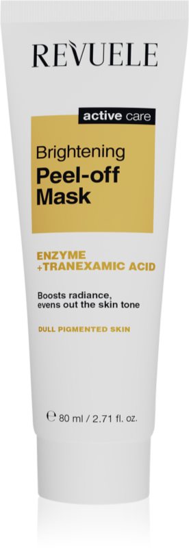 Revuele Active Care Peel-off Mask mască exfoliantă pentru o piele mai luminoasa 80 ml