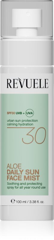 Revuele Aloe Daily Sun Face Mist SPF 30 aburi de protecție faciale SPF 30 100 ml