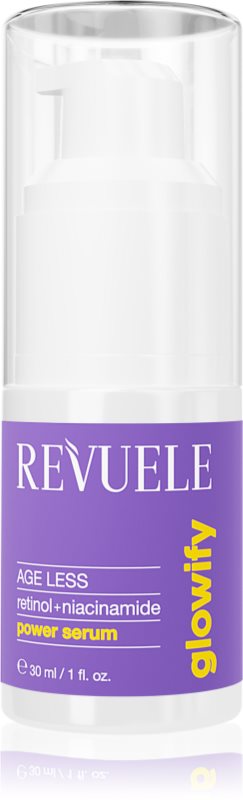 Revuele Glowify Age Less Powe Serum Retinol + Niacinamid tratament de noapte de reintinerire 30 ml