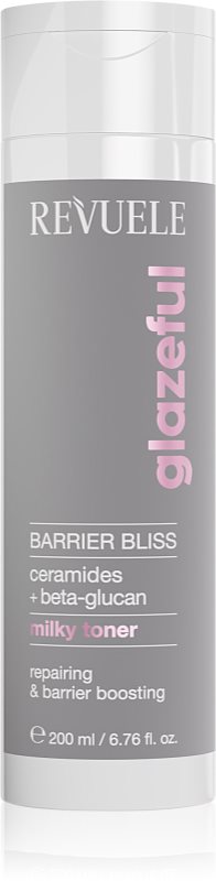 Revuele Glazeful Milky Toner Barrier Bliss loțiune tonică cu lapte pentru fortificarea barierei cutanate 200 ml