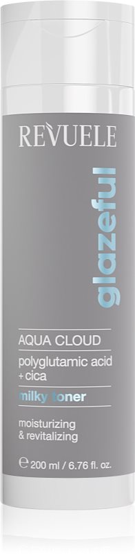 Revuele Glazeful Milky Toner Aqua Cloud loțiune tonică cu lapte cu efect de hidratare 200 ml