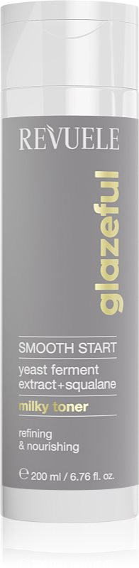 Revuele Glazeful Milky Toner Smooth Start loțiune tonică cu lapte cu efect de netezire 200 ml