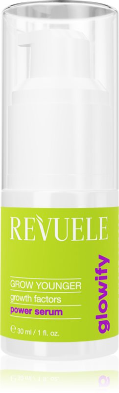 Revuele Glowify Grow Younger Power Serum Growth Factors Ser facial pentru fermitate 30 ml
