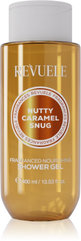 Revuele Nutty Caramel Snug Fragranced Nourishing Shower Gel gel parfumat pentru duș cu efect de nutritiv pentru femei 400 ml