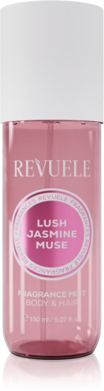Revuele Lush Jasmine Muse Fragrance Mist brumă parfumată pentru corp si par pentru femei 150 ml
