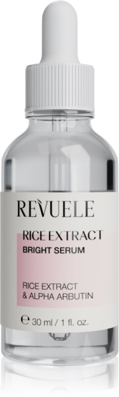 Revuele Rice Extract Bright Serum ser cu efect iluminator faciale 30 ml