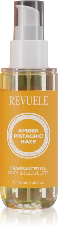 Revuele Amber Pistachio Haze Fragranced Oil ulei parfumat pentru corp 100 ml