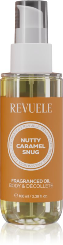 Revuele Nutty Caramel Snug Fragranced Oil ulei parfumat pentru corp 100 ml