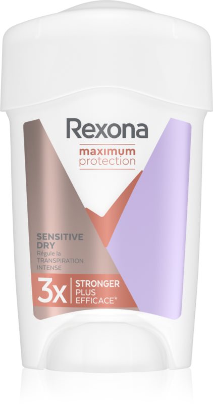 Rexona Maximum Protection Sensitive Dry deodorant crema impotriva transpiratiei excesive Sensitive Dry 45 ml