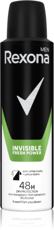 Rexona Men Invisible Fresh Power spray anti-perspirant pentru barbati 150 ml
