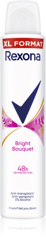 Rexona Bright Bouquet Compressed deodorant spray 200 ml