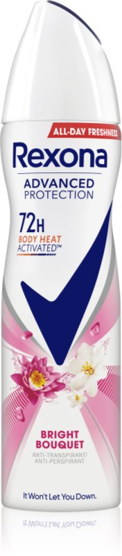 Rexona Advanced Protection Bright Bouquet antiperspirant spray 150 ml