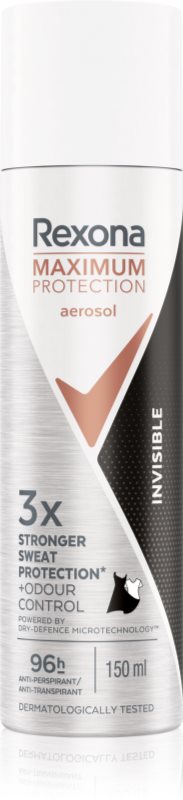 Rexona Maximum Protection Invisible deodorant spray impotriva transpiratiei excesive 150 ml