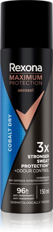 Rexona Men Maximum Protection Cobalt Dry deodorant spray impotriva transpiratiei excesive 150 ml