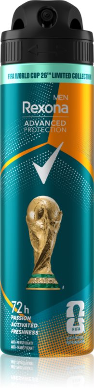 Rexona Men Advanced Protection FIFA deodorant spray 150 ml