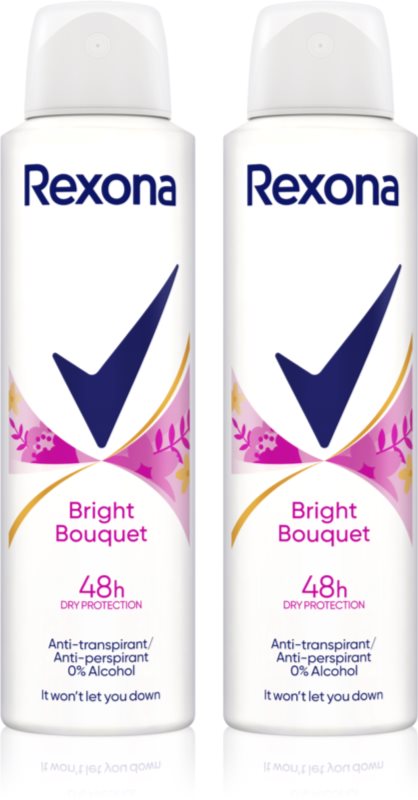 Rexona Bright Bouquet deodorant spray