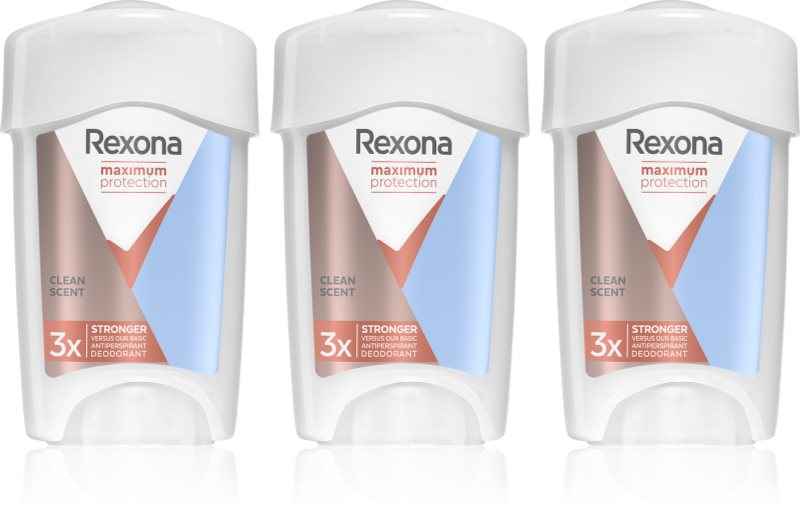 Rexona Maximum Protection Clean Scent anti-perspirant crema impotriva transpiratiei excesive