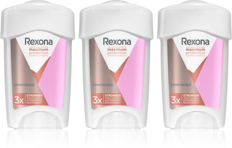 Rexona Maximum Protection Confidence anti-perspirant crema impotriva transpiratiei excesive