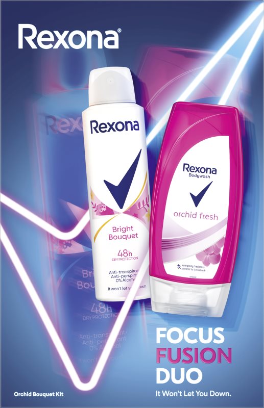 Rexona Bright Bouquet set cadou pentru femei