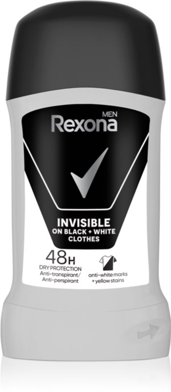 Rexona Men Invisible antiperspirant puternic impotriva petelor albe 48 H 50 ml