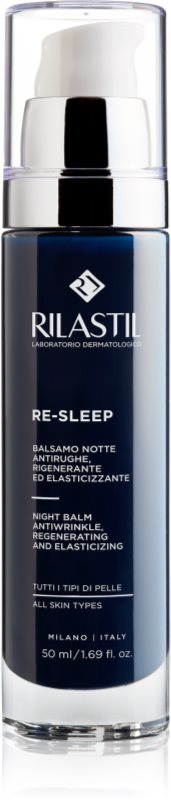 Rilastil Re-Sleep balsam facial de noapte pentru regenerarea și reînnoirea pielii 50 ml