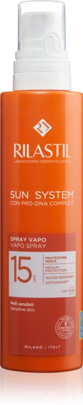 Rilastil Sun System lotiune pentru bronzat Spray SPF 15 200 ml