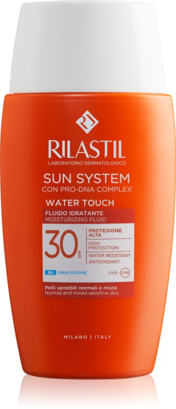 Rilastil Sun System Water Touch crema fluida hidratanta plaja SPF 30 50 ml