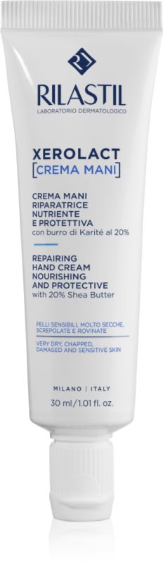 Rilastil Xerolact crema de maini hidratanta pentru pielea uscata sau foarte uscata 30 ml