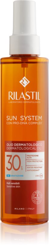 Rilastil Sun System Ulei bronzant hidratant sub forma de spray SPF 30 200 ml