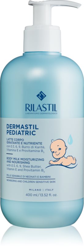 Rilastil Dermastil Pediatric Lotiune de corp delicata pentru nou-nascuti si copii 400 ml