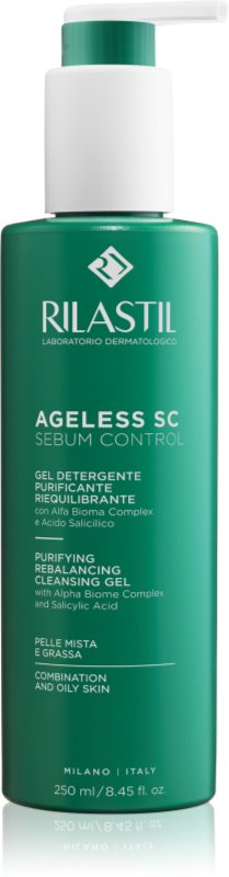 Rilastil Ageless SC gel matifiant de curatare 250 ml