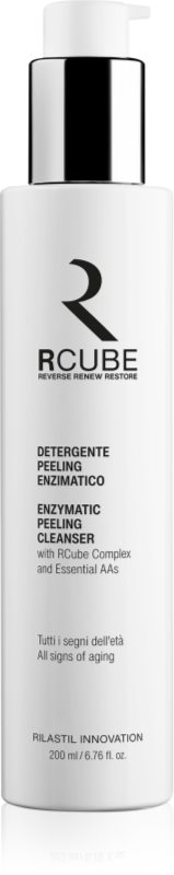 Rilastil RCube peeling enzimatic pentru strălucirea și netezirea pielii 200 ml