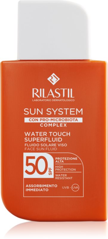 Rilastil Sun System Water Touch fluid cu o consistenta usoara SPF 50 50 ml