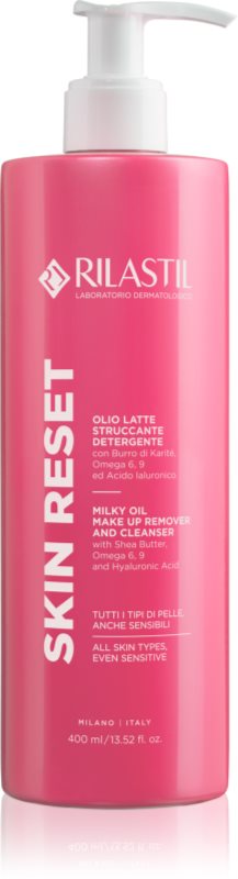 Rilastil Skin Reset lapte demachiant delicat pentru piele uscata spre sensibila