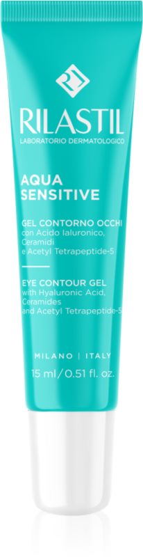 Rilastil Aqua Sensitive gel hidratant zona ochilor 15 ml