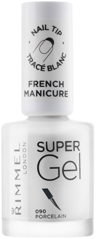 Rimmel Super Gel Step 1 lac de unghii pentru manichiura frantuzeasca