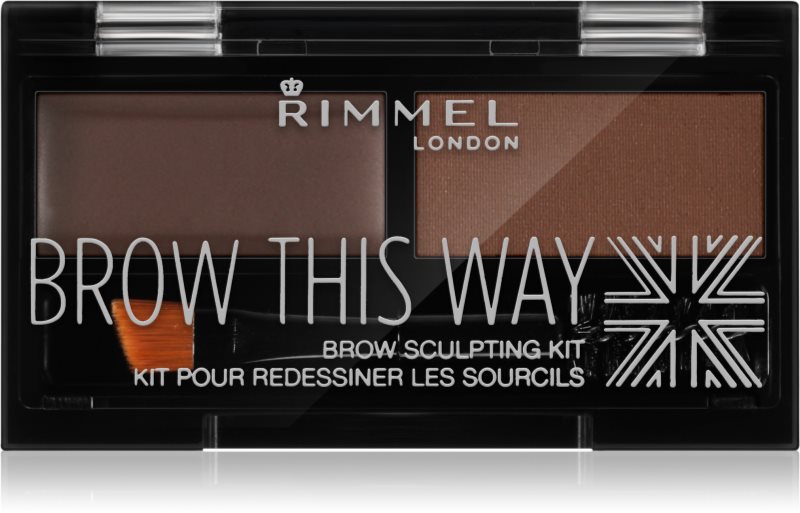 Rimmel Brow This Way paleta pentru machiaj sprancene